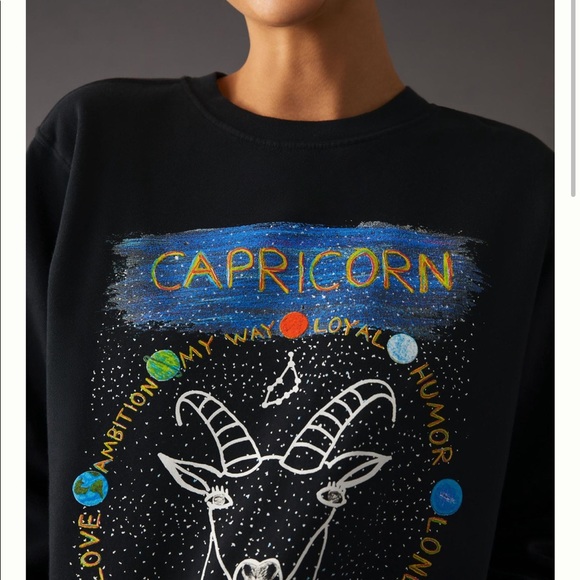 NWT - Anthropologie - Unfortunate Portrait Sweatshirt - size medium - Picture 3 of 8